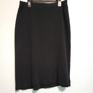 Misook Black Skirt Size Large